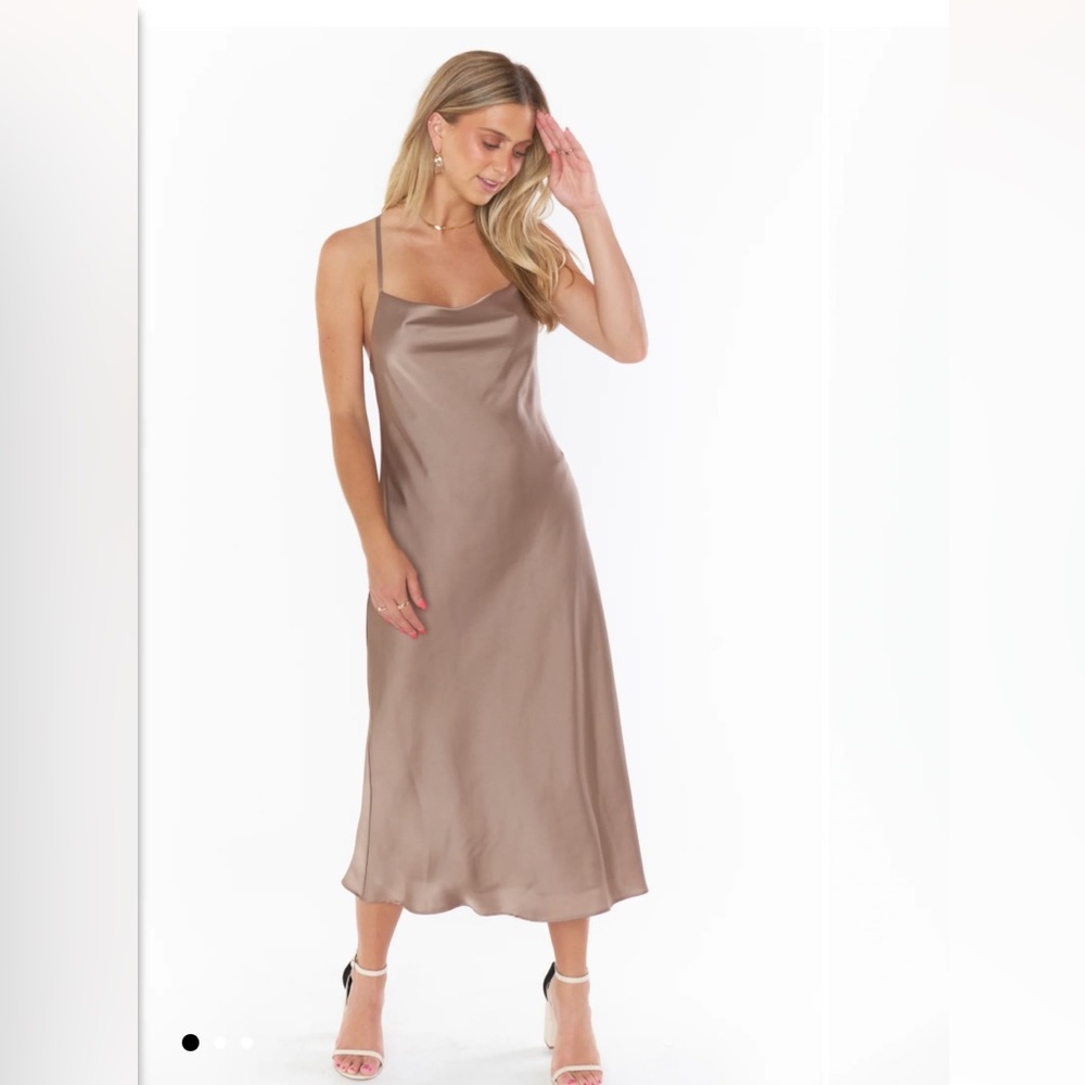 Show me your mummy Veronica Cowel dress in Dune. New with tags never been worn